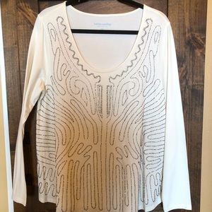 Embellished top by Soft Surroundings